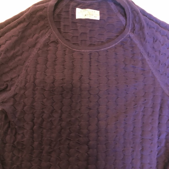 Athleta Epitomize Long sleeve plum top - Picture 4 of 5